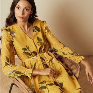 Ted Baker Elissea Yellow Dress